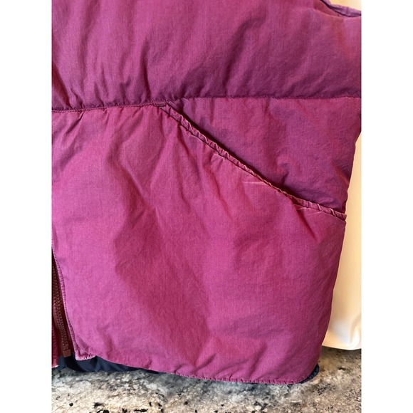 Vintage Gant‎ Feather Down Chunky Maroon Mens Vest Size L - Picture 2 of 9